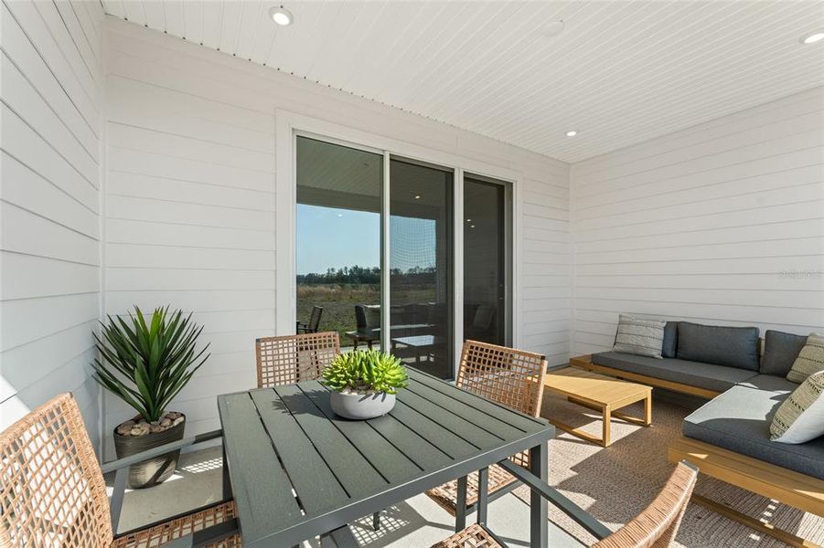Furnished interior view inside a new home in The Cypress Series at Reserve East, Flagler Beach (Image 30). Furnished interior view inside a new home in The Cypress Series at Reserve East, Flagler Beach (Image 30).