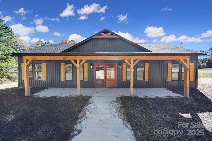 Exterior details and patio area of a home in , Lancaster (Image 2).