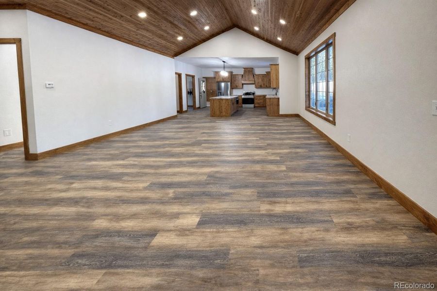 Living Room to Kitchen View Living Room to Kitchen View