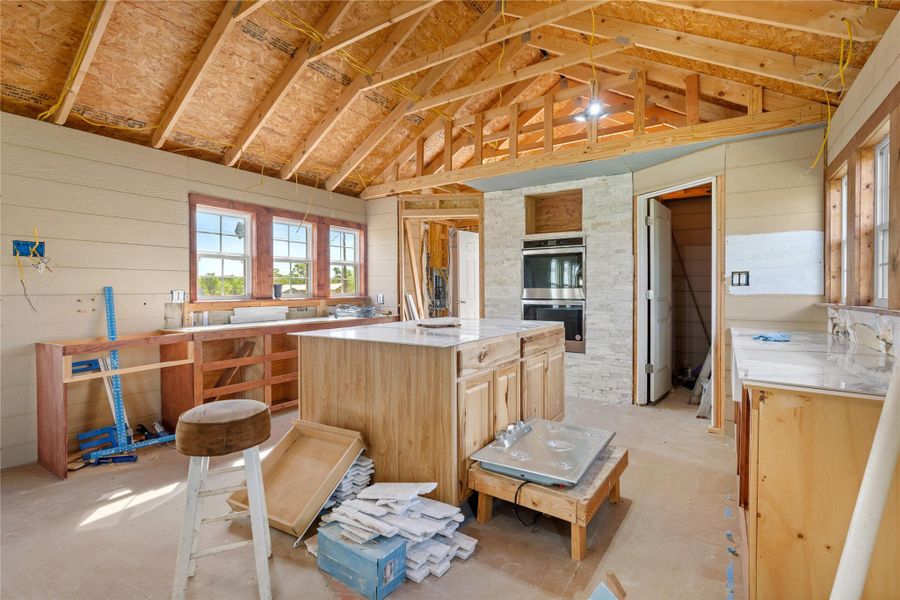 In-progress construction of a new home in , Iola, TX (Image 21).