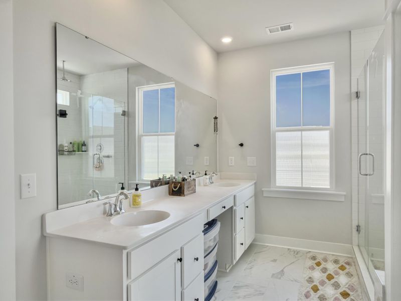 Furnished interior view inside a new home in Carnes Crossroads, Summerville (Image 32). Furnished interior view inside a new home in Carnes Crossroads, Summerville (Image 32).
