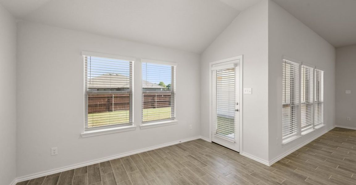 Representative exterior photo of a completed home built from the Cromwell II by Impression Homes in Stone Eagle, Azle, TX (Image 15).