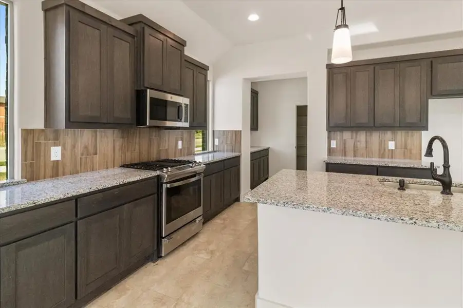Furnished interior view inside a new home in , Fort Worth (Image 9). Furnished interior view inside a new home in , Fort Worth (Image 9).