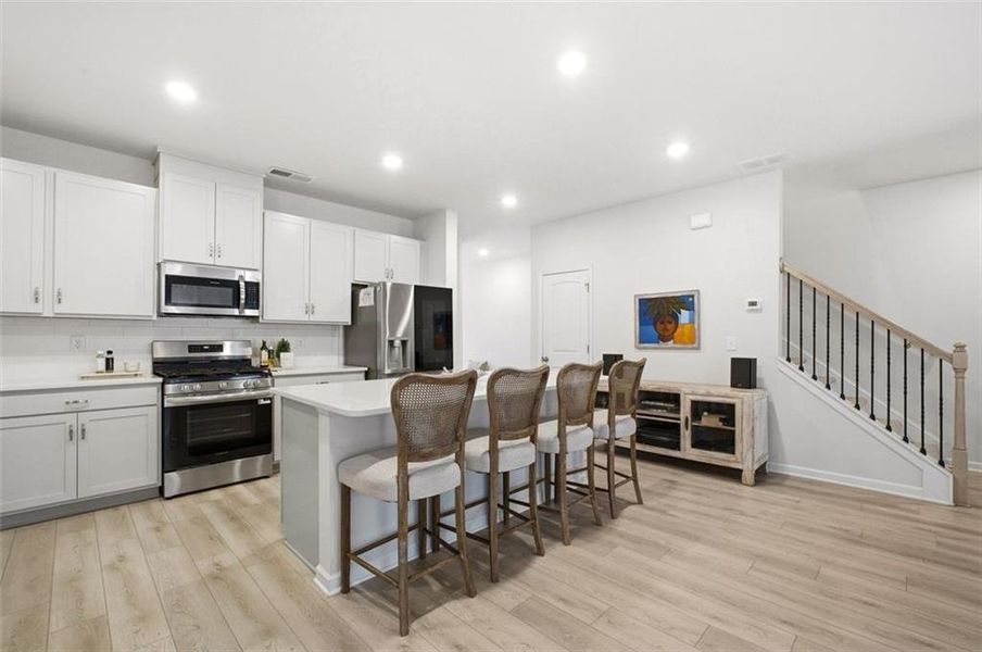 Furnished interior view inside a new home in , Sugar Hill (Image 16).