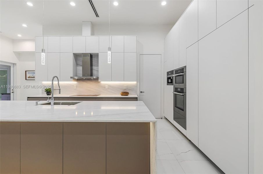 Furnished interior view inside a new home in , Biscayne Park (Image 13).