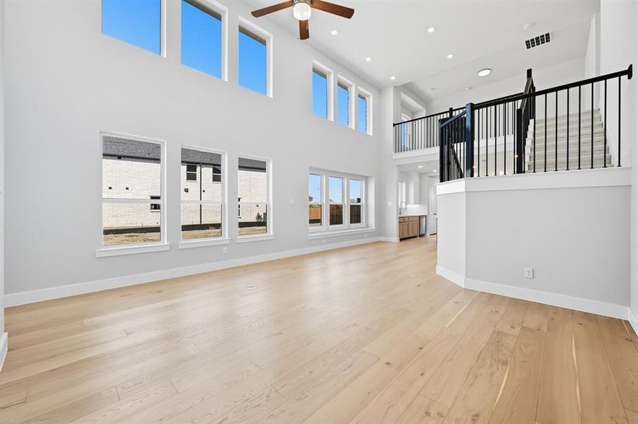 Spacious, unfurnished interior of a new home in Mosaic: 40ft. lots, Prosper (Image 18).