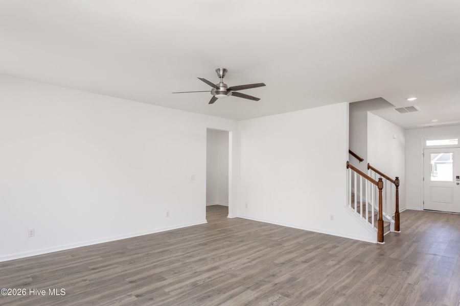 Spacious, unfurnished interior of a new home in Terrapin, Leland (Image 16).