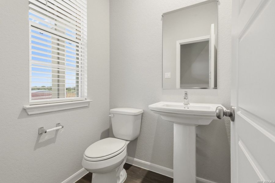 Furnished interior view inside a new home in Abbott Place, St. Hedwig (Image 8).