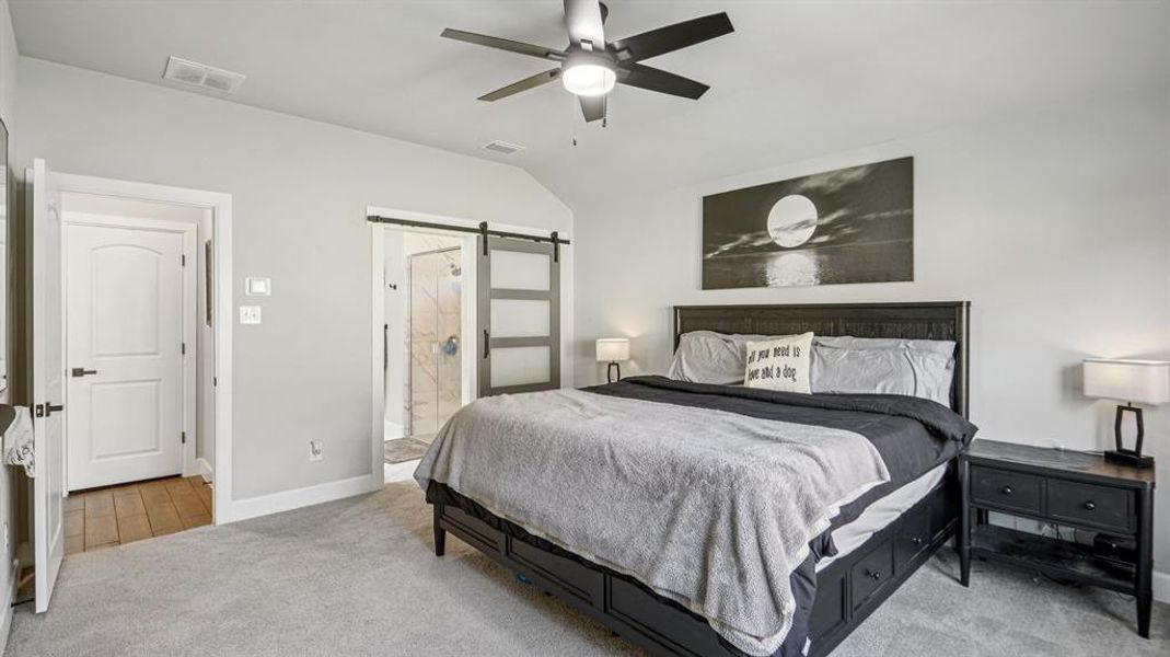 Furnished interior view inside a new home in Sycamore Cove, Hickory Creek (Image 37).