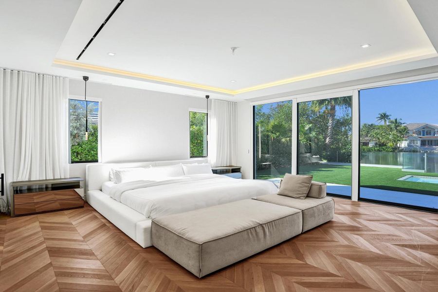 Furnished interior view inside a new home in , Sea Ranch Lakes (Image 9). Furnished interior view inside a new home in , Sea Ranch Lakes (Image 9).