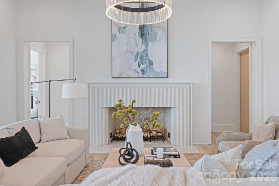 Furnished interior view inside a new home in , Denver (Image 18). Furnished interior view inside a new home in , Denver (Image 18).