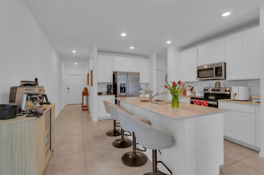 Furnished interior view inside a new home in Cascades, Davenport (Image 7).