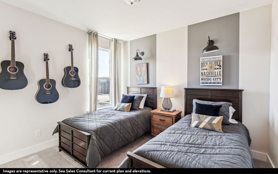 Furnished interior view inside a new home in McCain's Station, Gallatin (Image 20).