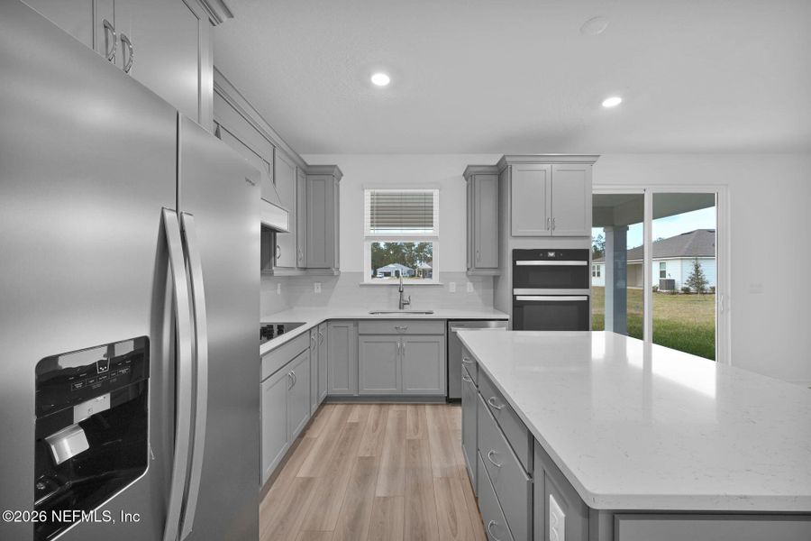 Furnished interior view inside a new home in Hyland Trail, Green Cove Springs (Image 5).