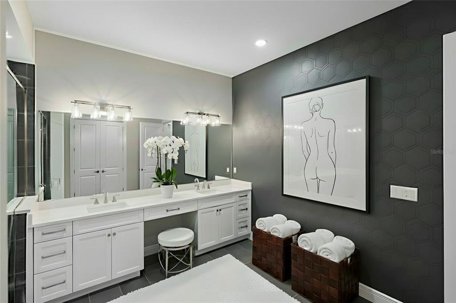 Furnished interior view inside a new home in , Sarasota (Image 13).