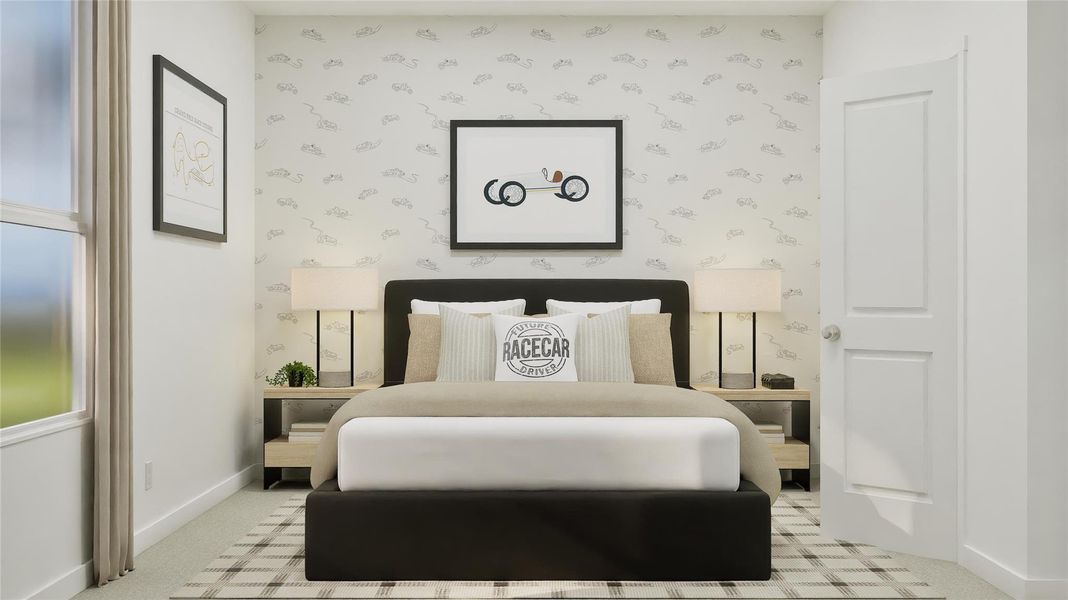 Furnished interior view inside a new home in , Hutto (Image 7).