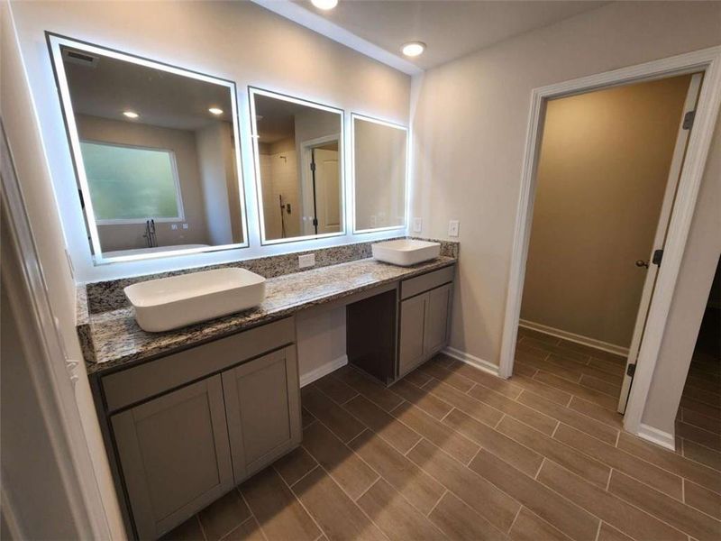 Furnished interior view inside a new home in The Woodlands Preserve, Jackson (Image 13).