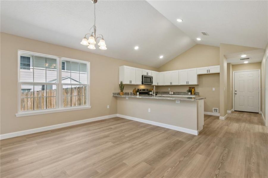 Furnished interior view inside a new home in , Eustis (Image 12).