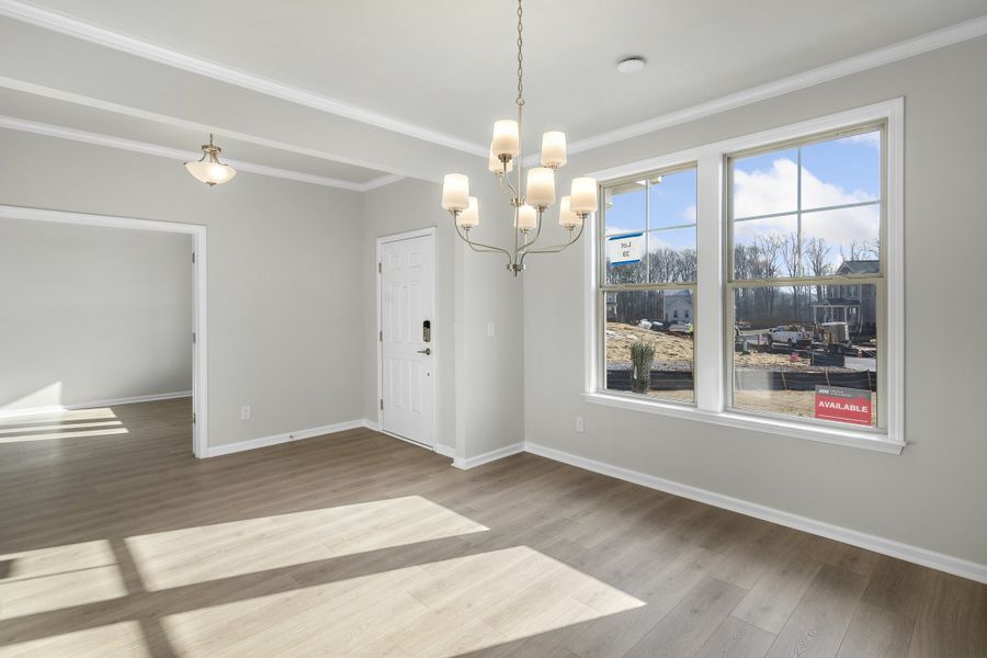 Representative unfurnished interior of a home built from the Kenwood by Taylor Morrison in Watson Park, Snellville (Image 17).