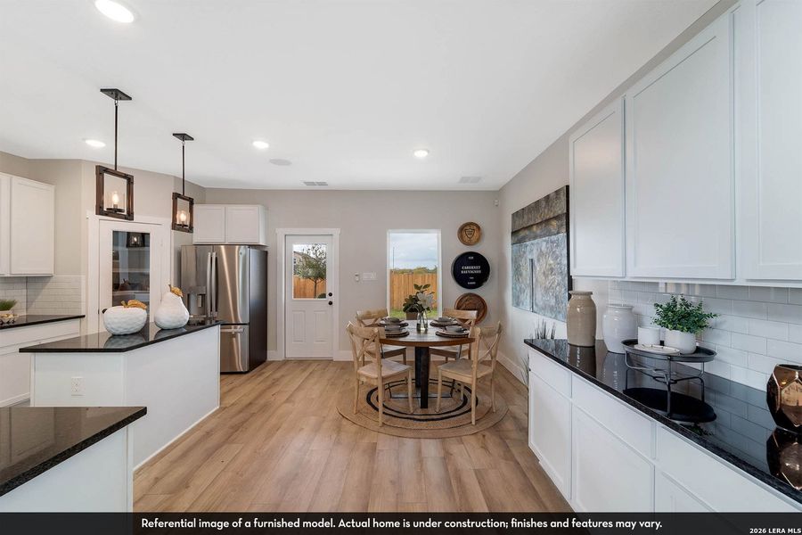 Furnished interior view inside a new home in Hennersby Hollow, San Antonio (Image 26).