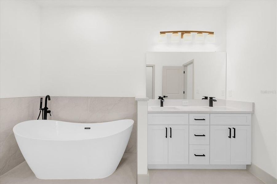 Furnished interior view inside a new home in , Ocala (Image 10).