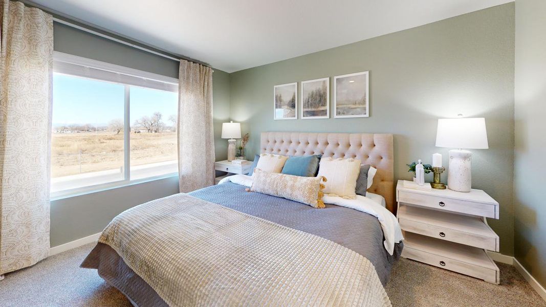 Furnished interior view inside a new home in Liberty Draw, Evans (Image 13). Furnished interior view inside a new home in Liberty Draw, Evans (Image 13).