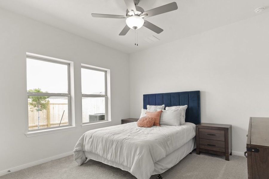 Representative furnished interior of a home built from the Ash by Pacesetter Homes in Blanco Vista, San Marcos (Image 21).