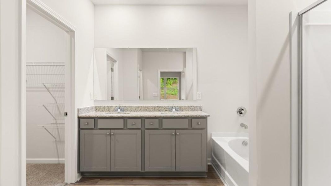 Furnished interior view inside a new home in South Wind, Union City (Image 10). Furnished interior view inside a new home in South Wind, Union City (Image 10).