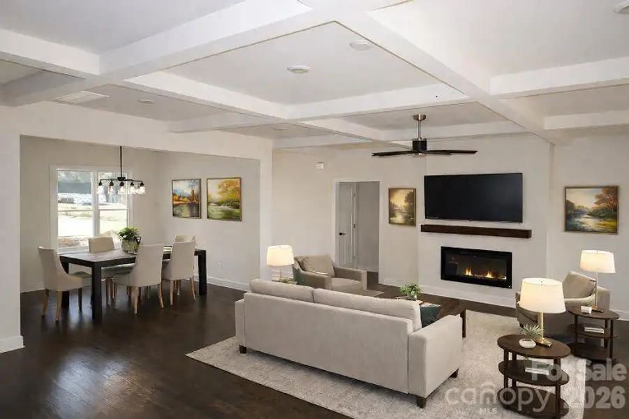 Furnished interior view inside a new home in , Salisbury (Image 6). Furnished interior view inside a new home in , Salisbury (Image 6).