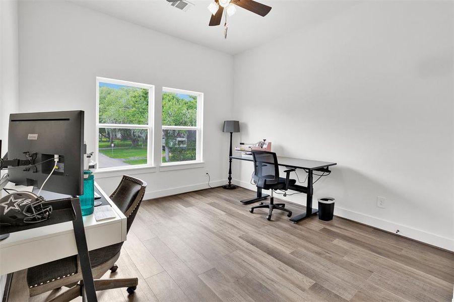 Bedroom or office on the main living floor.