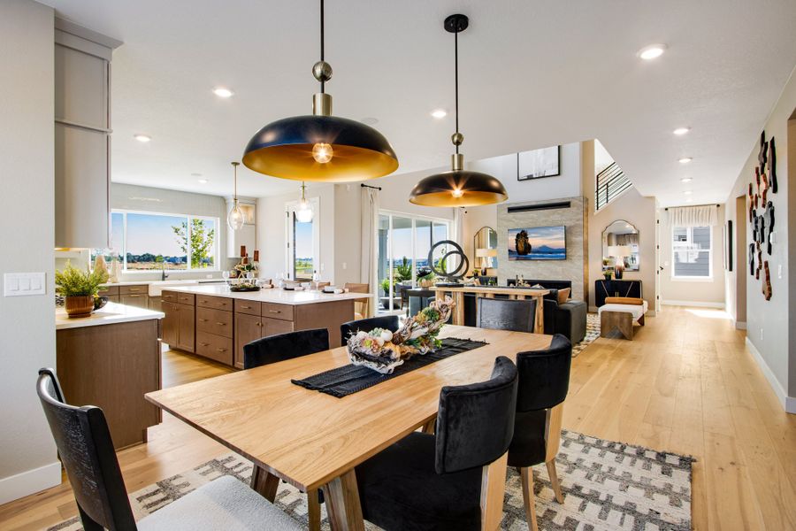 Representative furnished interior of a home built from the The Calloway by Tri Pointe Homes in Cordovan, Firestone (Image 16). Representative furnished interior of a home built from the The Calloway by Tri Pointe Homes in Cordovan, Firestone (Image 16).