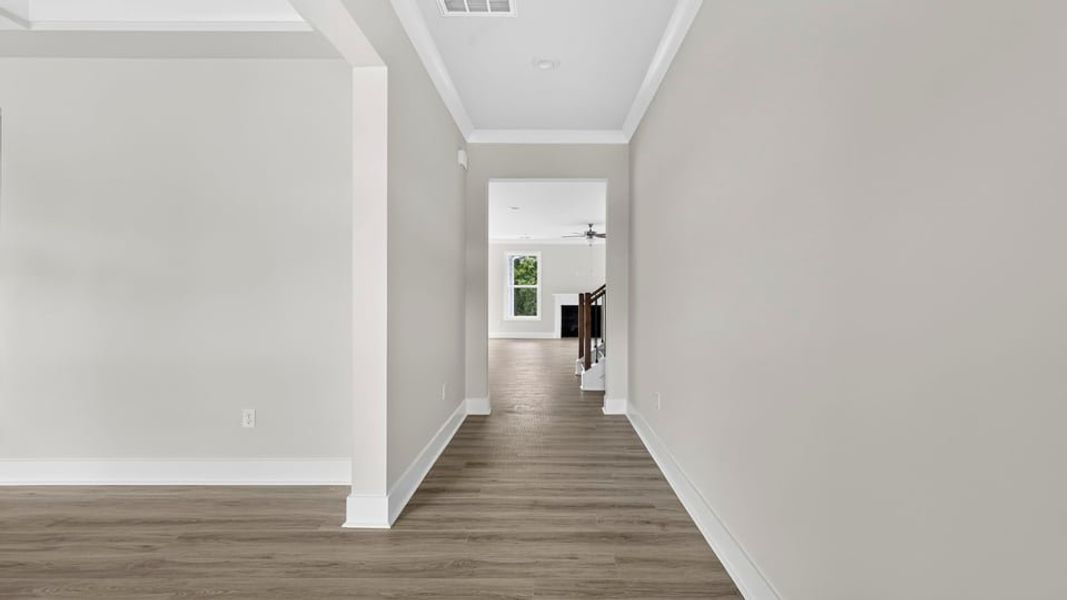 Spacious, unfurnished interior of a new home in Adams Glen, Greenville (Image 17). Spacious, unfurnished interior of a new home in Adams Glen, Greenville (Image 17).