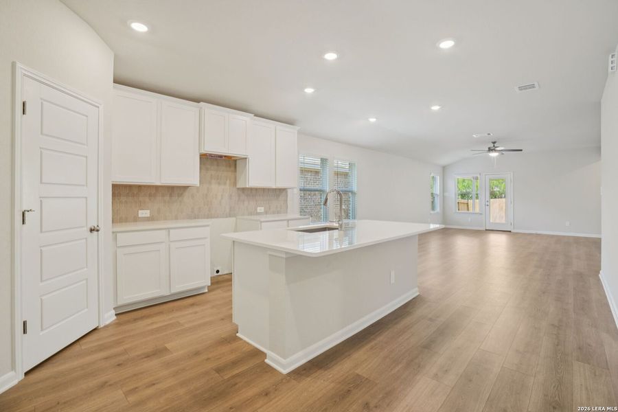 Furnished interior view inside a new home in Sagebrooke - Premier Series, San Antonio (Image 8). Furnished interior view inside a new home in Sagebrooke - Premier Series, San Antonio (Image 8).