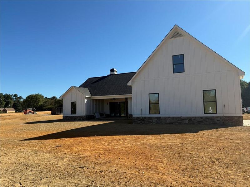 Exterior details and patio area of a home in , Dallas (Image 3). Exterior details and patio area of a home in , Dallas (Image 3).