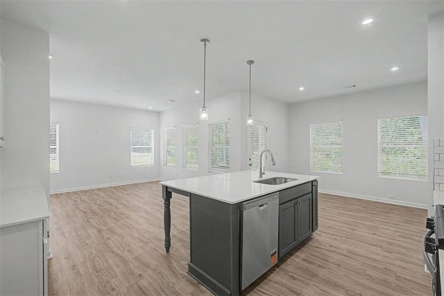 Furnished interior view inside a new home in Sawmill Creek, Mableton (Image 18).
