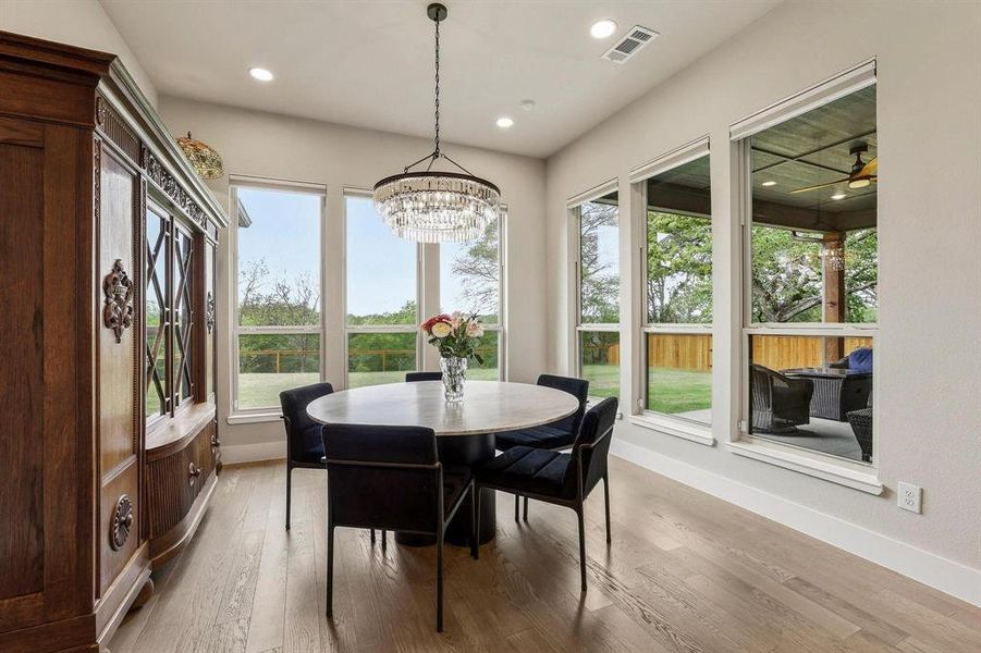 Furnished interior view inside a new home in , Denison (Image 10). Furnished interior view inside a new home in , Denison (Image 10).