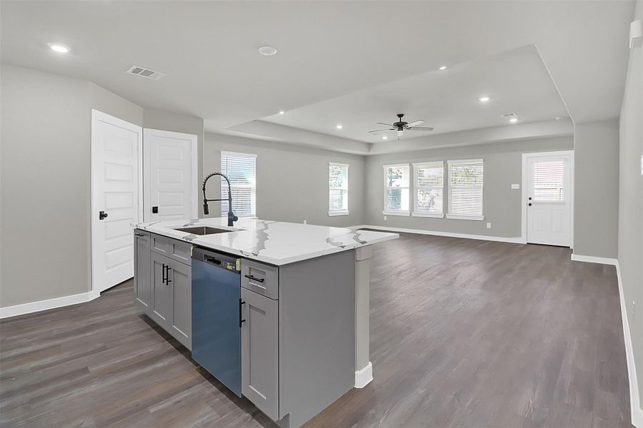Furnished interior view inside a new home in , Baytown (Image 10).