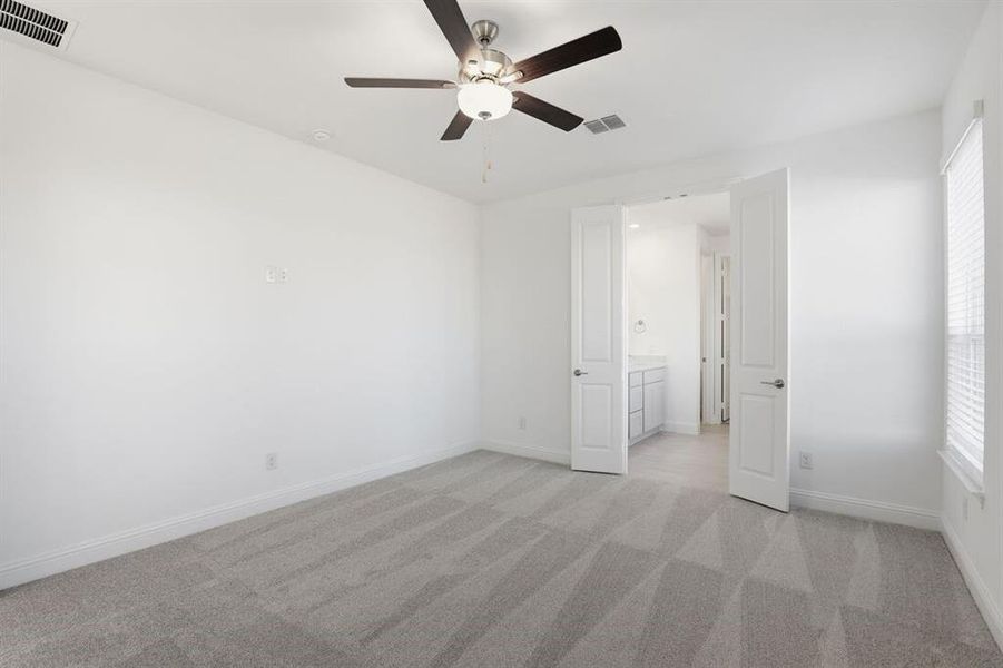 Spacious, unfurnished interior of a new home in The Ranch at Uptown Celina 40s, Celina (Image 29). Spacious, unfurnished interior of a new home in The Ranch at Uptown Celina 40s, Celina (Image 29).