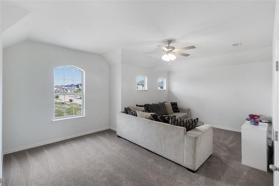 Furnished interior view inside a new home in Anna Ranch, Anna (Image 28).