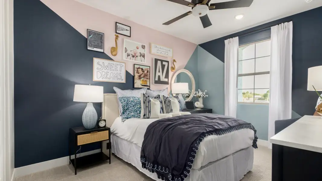 Furnished interior view inside a new home in Flora at Surprise City Center, Surprise (Image 18).