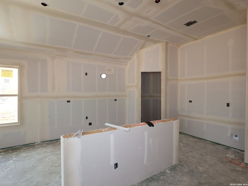 In-progress construction of a new home in Hickory Ridge, Elmendorf, TX (Image 23).
