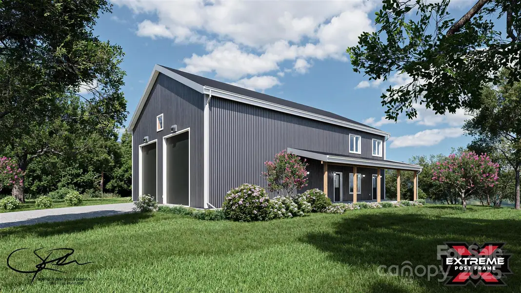 Front exterior of a new home in , Statesville, NC, highlighting curb appeal (Image 1).
