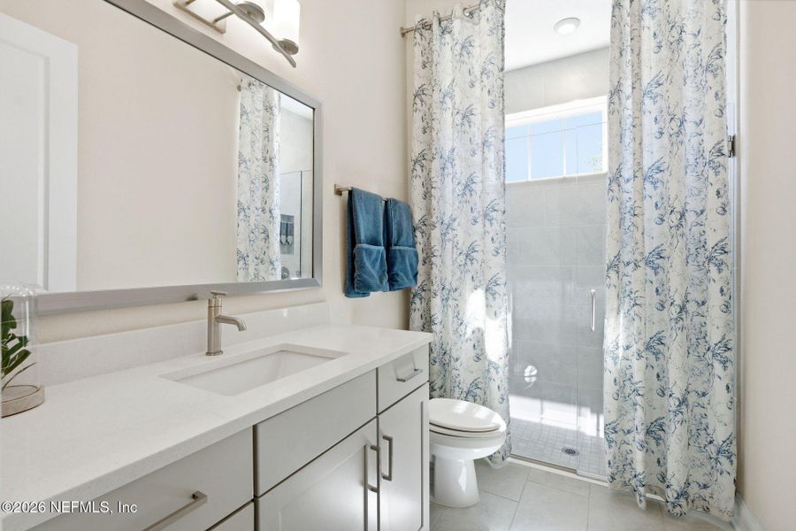 Furnished interior view inside a new home in RiverTown, St. Johns (Image 31).