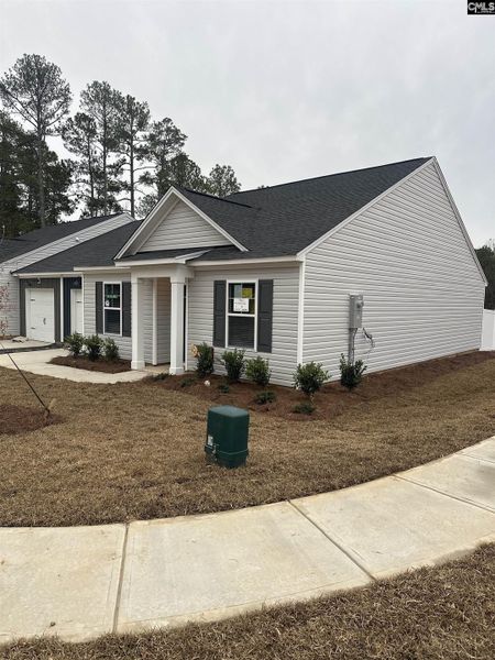 Exterior details and patio area of a home in Piney Woods Bluff, Columbia (Image 3).