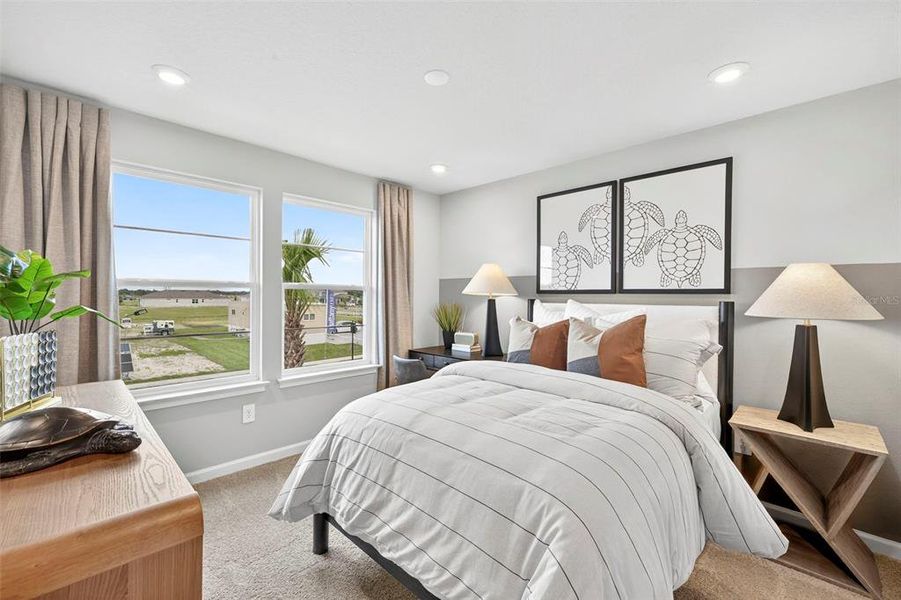 Furnished interior view inside a new home in Crosswind Ranch, Parrish (Image 8).