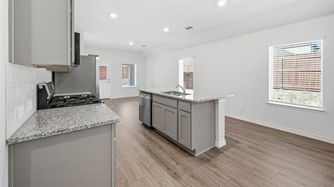 Furnished interior view inside a new home in Winchester Crossing, Princeton (Image 5).