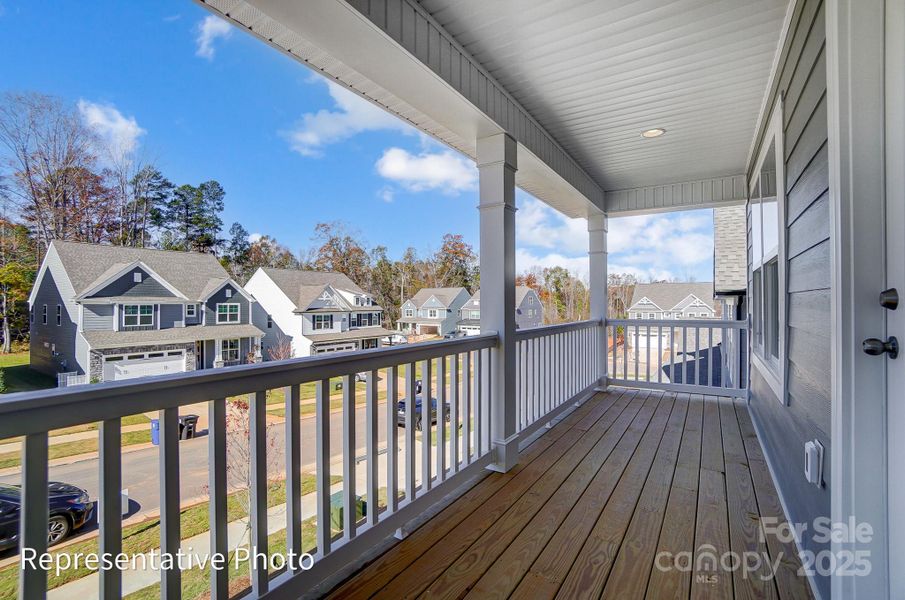 Exterior details and patio area of a home in Ashton Park, Monroe (Image 3).