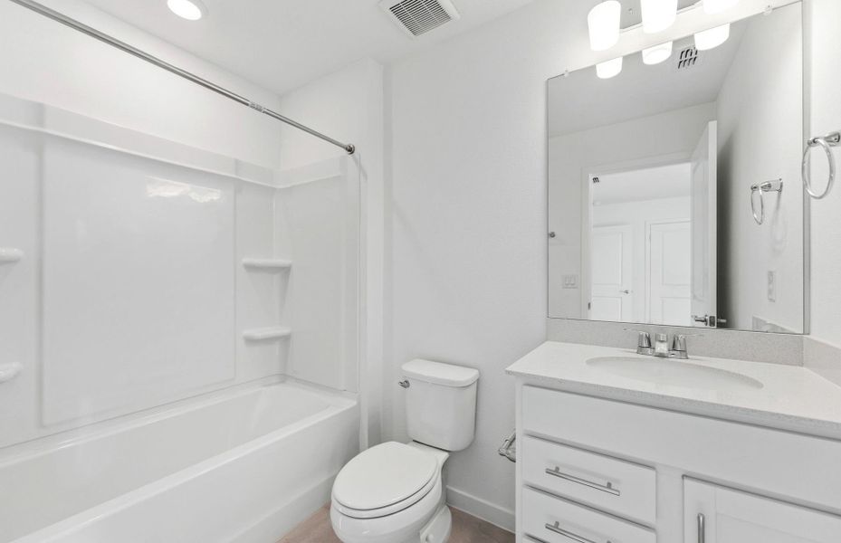 Furnished interior view inside a new home in Riverwood, Zephyrhills (Image 11).
