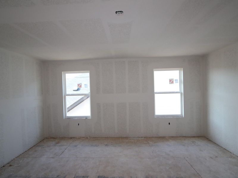 In-progress construction of a new home in Cascades at Onion Creek, Austin, TX (Image 16).