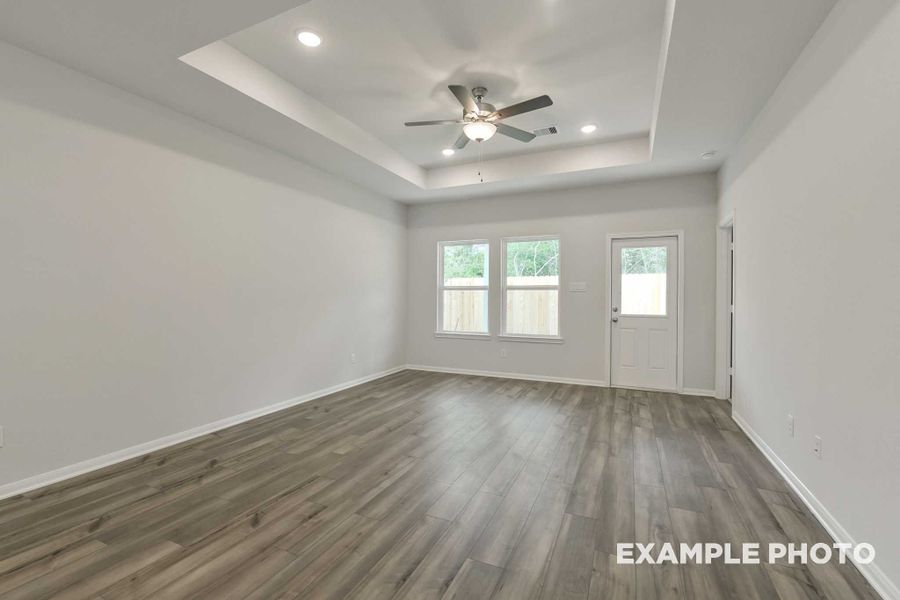 Representative unfurnished interior of a home built from the The Frio by Davidson Homes LLC in Windmill Estates, Magnolia (Image 15).